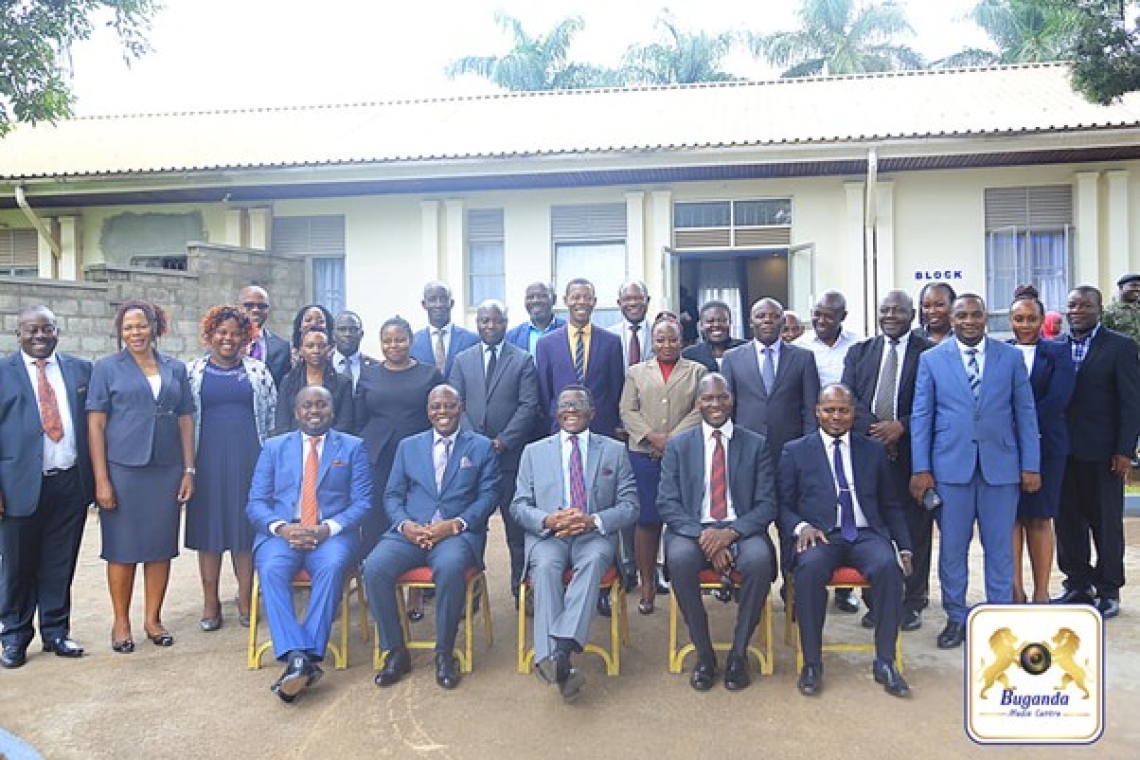 The katikkiro meets heads of Buganda kingdom  institutions and emphasises unity and support